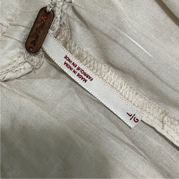 Free People Gold And Cream Maxi Dress - Picture 2 of 15